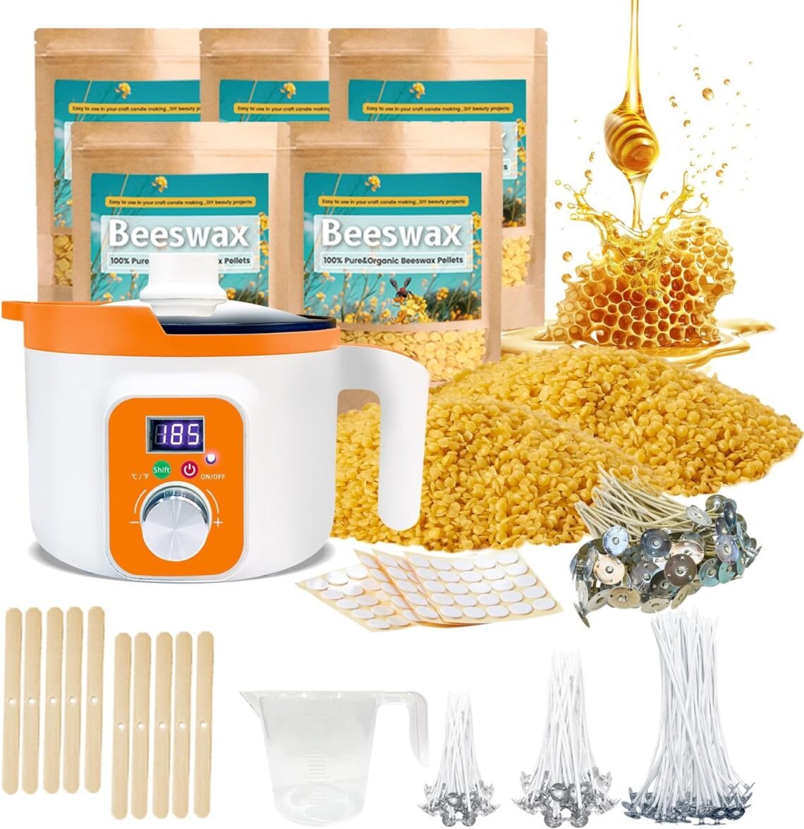 Candle Goals: Ksedcon Beeswax Kit Turns You into a Wax Wizard!