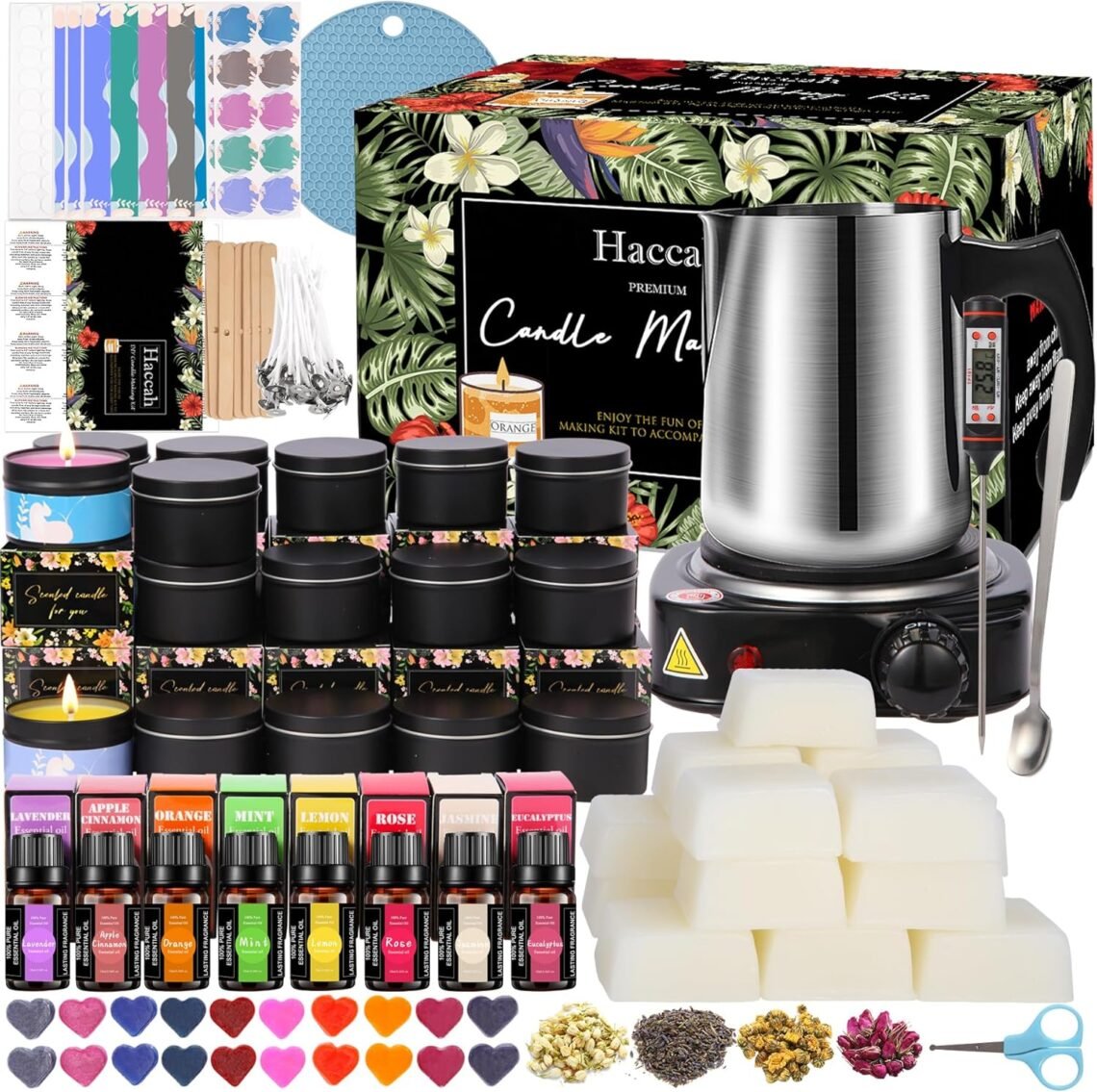 Ignite Your Creativity: Complete Candle Making Kit Awaits!