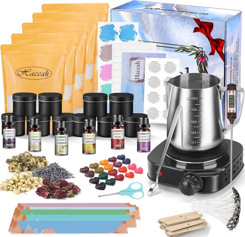 Light Up Your Life: Complete Candle Making Kit Sparks Joy!