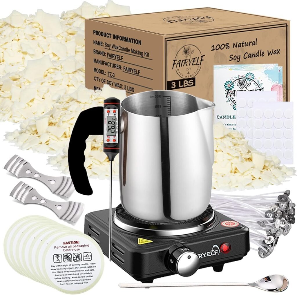 Light Up Your Life: DIY With Soy Wax Candle Kit Fun!