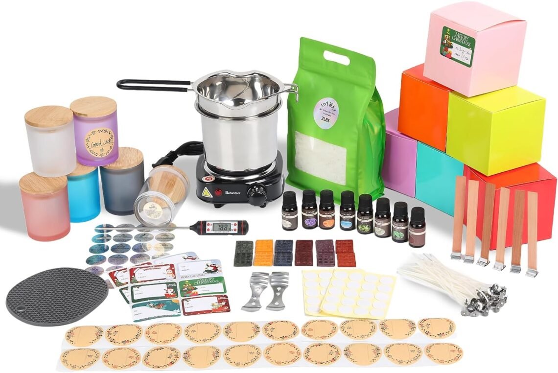 Light Up Your Life: Hehinton Candle Kits Are Instant Mood Boosters!