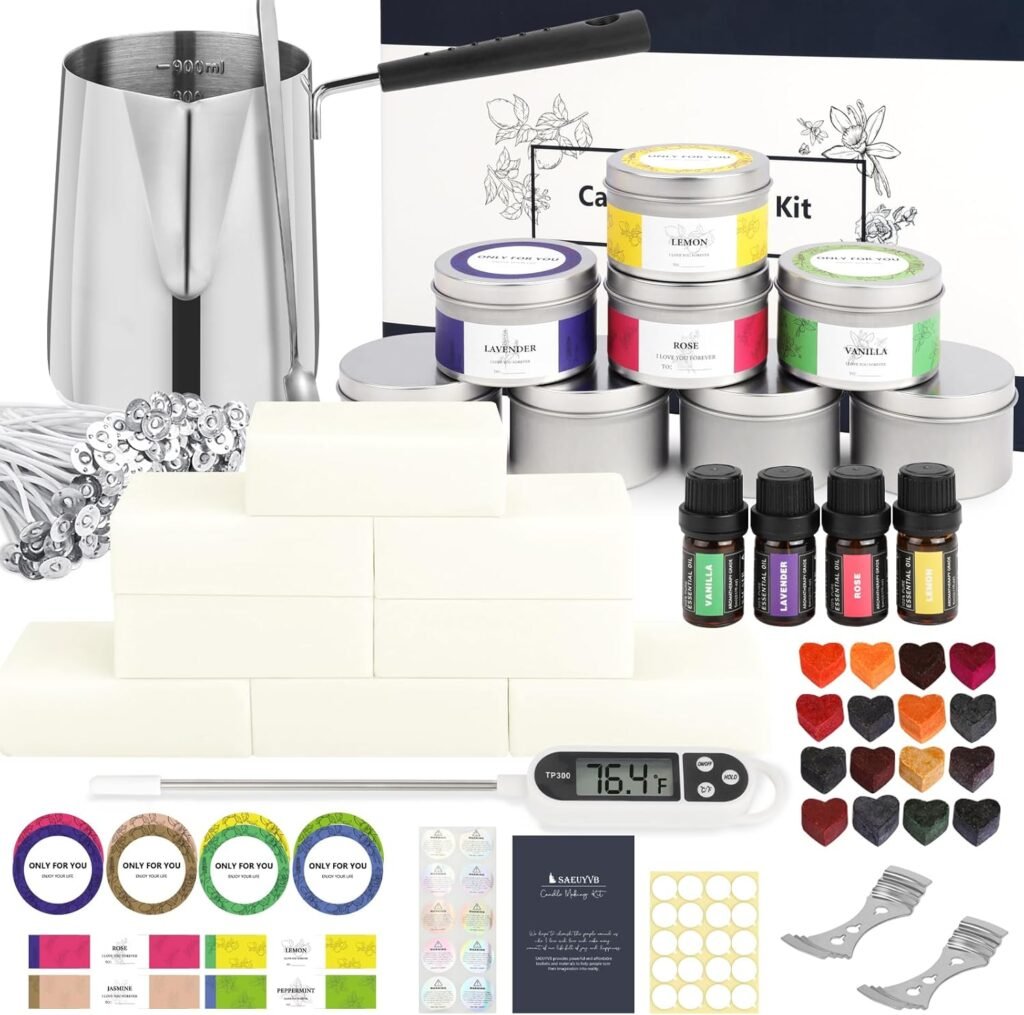 Light Up Your Life: SAEUYVB Candle Kit Makes DIY a Breeze!