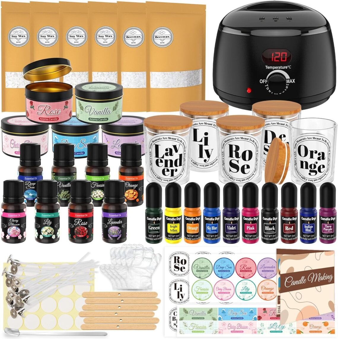 Light Up Your Life with the Ultimate Candle Making Kit!