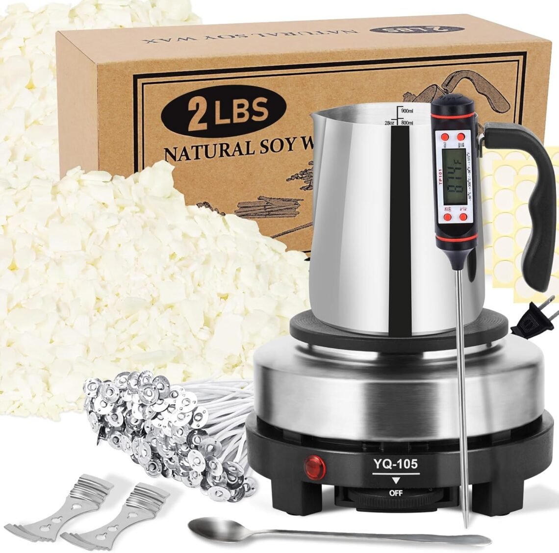 Melt Your Stress Away: SAEUYVB's Candle Kit is a Game Changer!