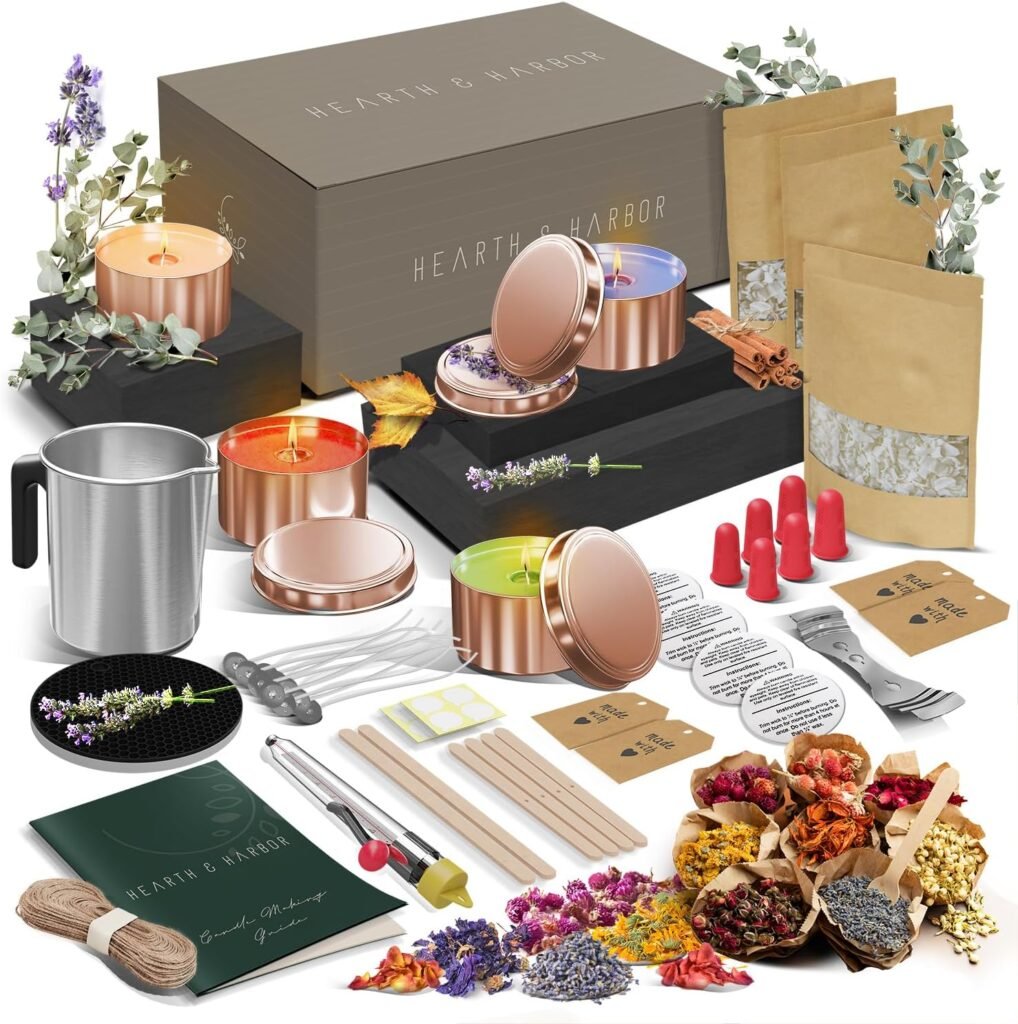Light Up Your Life: Hearth & Harbor’s DIY Candle Magic!
