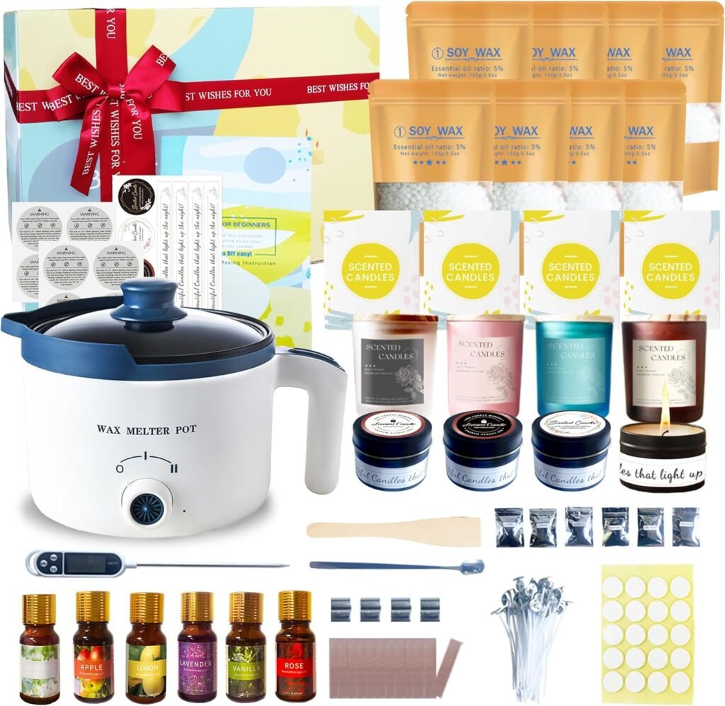 Light Up Your Life: KQU Candle Kit Sparks Creativity!